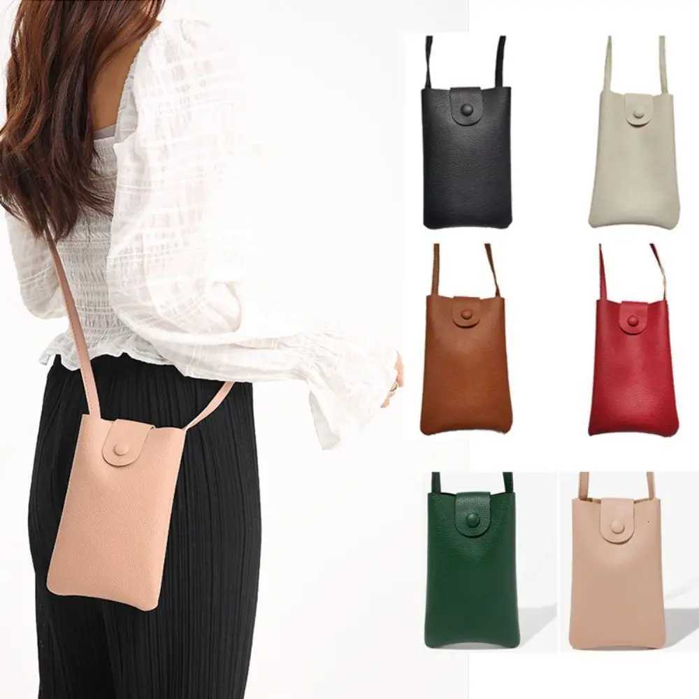 Cross Body Fashion PU Leather Summer Shoulder Bag Purse Solid Color Mobile Phone Messenger Bag Large Capacity Mini Women Handbags H261016