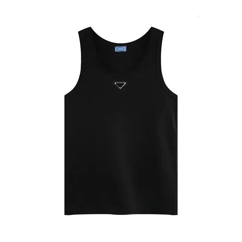 Men's Vest 2026 Men's Designer Tees T Shirt Summer Slim Fit Sports Breathable Sweat Absorbing Black sleeveless shirt Underwear Fashionable