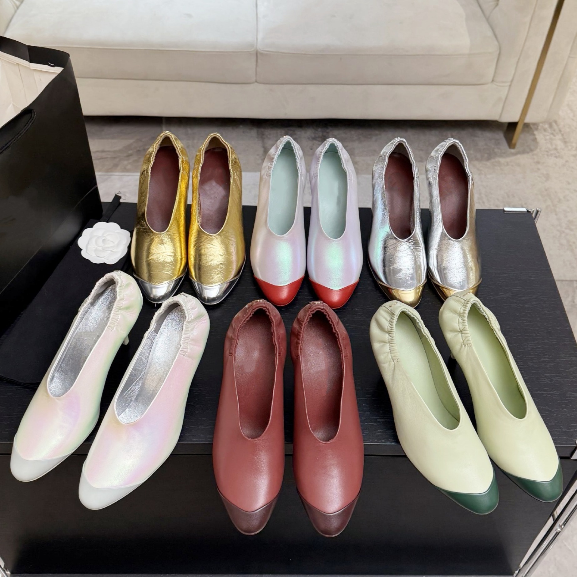 High quality Designer heel mary jane shoe woman Pumps leather point toe kitten stiletto heel luxury mule loafer walk shoe Outdoor Casual bridal eleg