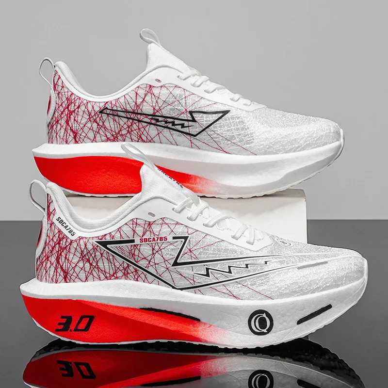 Casual Shoes Sports Running Shoes Men Women Marathon Athletic Outdoor Carbon Plate Breathable Lightweight Comfortable Walking Trail Sneakers H261016