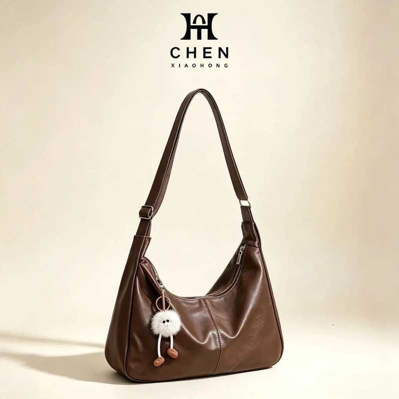 Evening Bags Women Simple Trendy Faux Leather Large Capacity Shoulder Crossbody Messenger Bag Soft Texture H261016