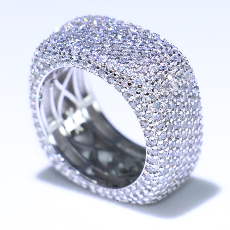 2026 New Stunning New Arrival Luxury Jewelry 925 Sterling perfume cologne Sillver Full Micro Pave White Sapphire CZ Gemstones Women Wedding Engageme