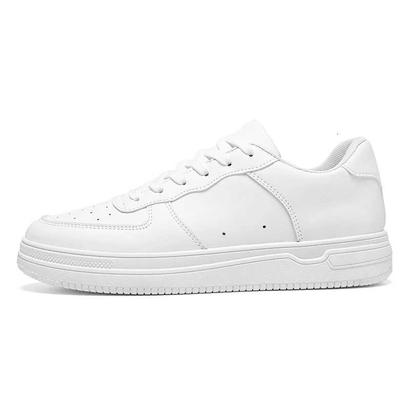 Casual Shoes Men Spring Low Top White Sneakers Breathable Casual Board Shoes For Teen Students Street Daily Walking Outdoor Footwear H261016