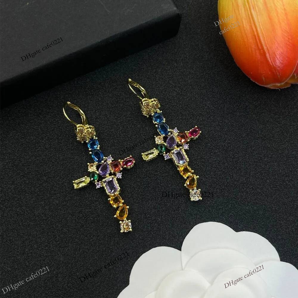 Luxury Earrings Designer Earrings For Women Men Senior Classic Small Fragrant Wind New Gold Light Flash Womens Earrings Birthday Brand Gift Jewelry