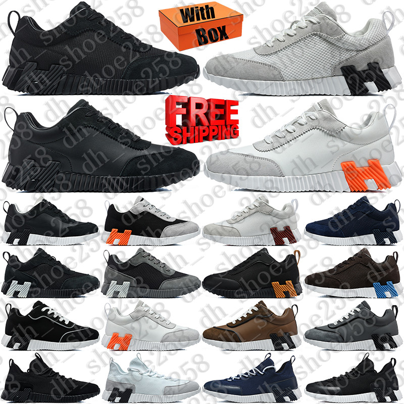 Free Shipping With Box Designer hermemen her hershoes hermebouncing bouncing sneakers Sport Shoes for mens chaussures schuhe scarpe trainers d h gat