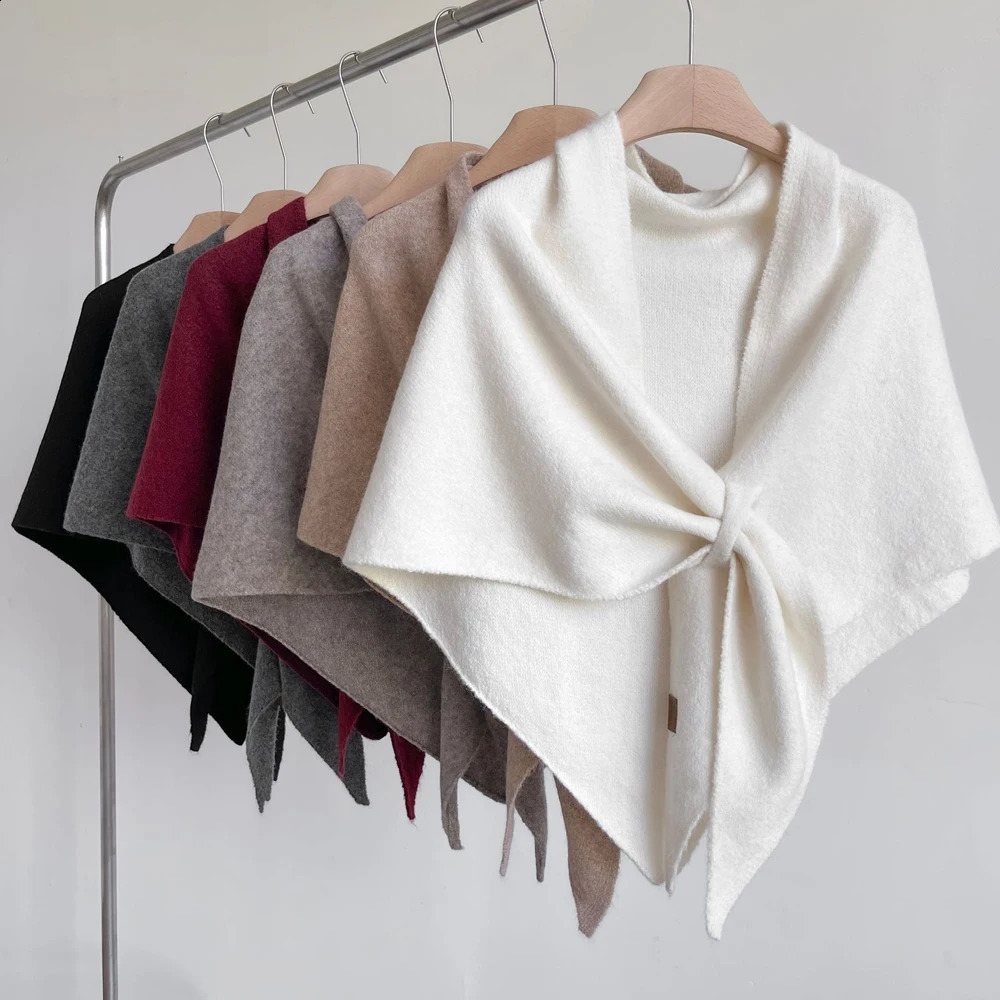 1PCS High-Quality Fashion Plain Triangle Shawl Comfortable Soft Scarf Outdoor Wear Casual Versatile Trendy Perfect Shawl261016
