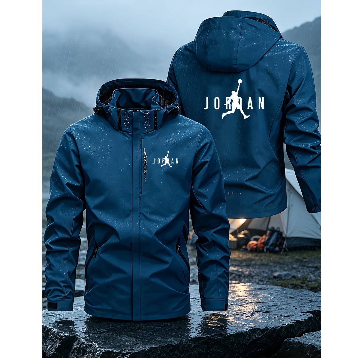 Designer popular foreign trade jacket men, spring and autumn Korean-style casual hooded youth men's top, available for dropshipping