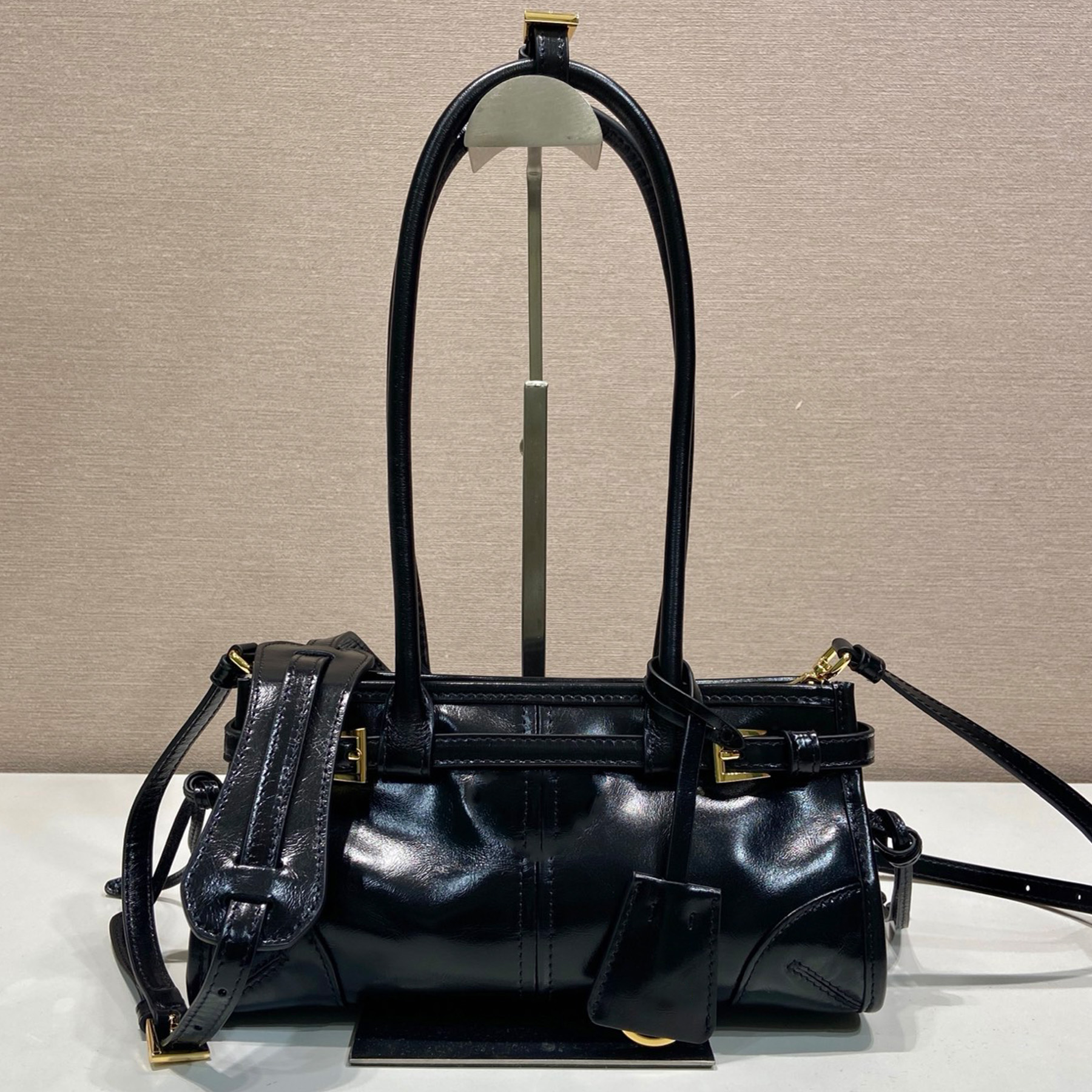 Top Quality 10A Bonnie Leather Mini Bag Luxury Designer Soft Genuine Leather Shoulder Bag Removable Key Ring Handbag Zipper Closure Tote Bag Purse