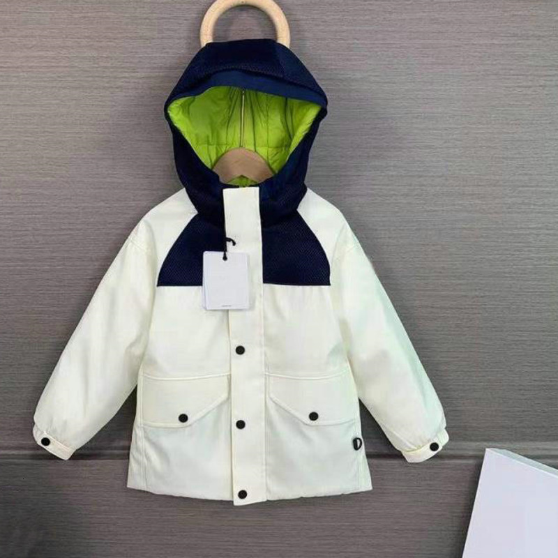 Baby Top Coats Boys Down Jacket Baby Boy Hooded Coat Children Clothing Warm Thick Jackets Girls Clothes Outerwear Kids Outwear