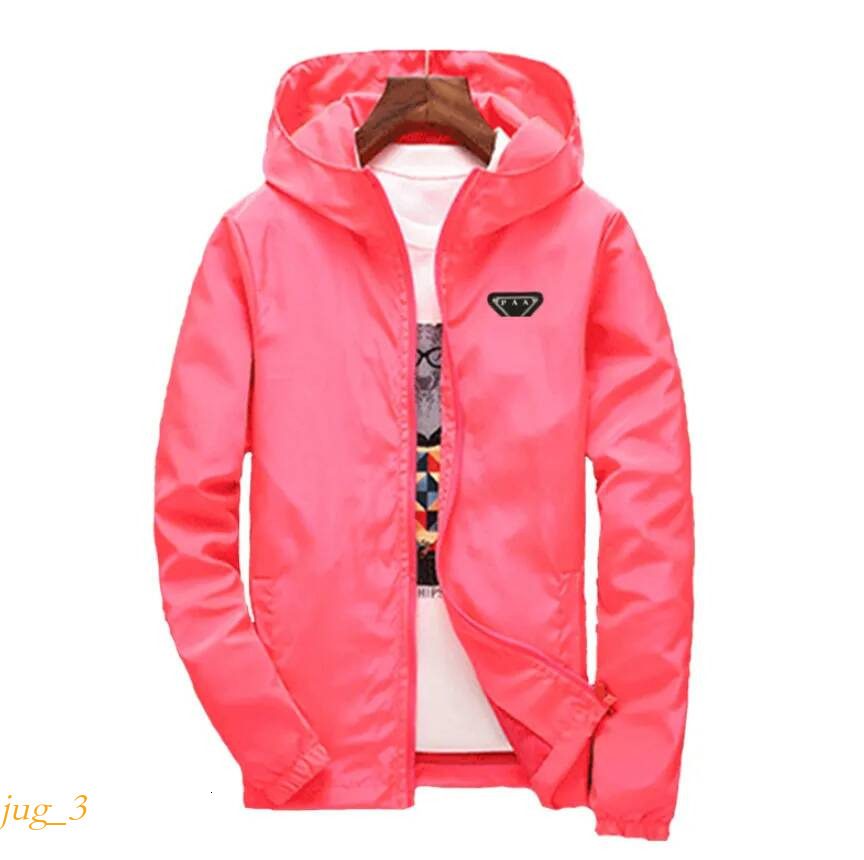 pradmen jacket 2026 New Fashion Leisure Luxury Designer Spring and Autumn Embroidered Brand Logo Solid Color Coat Men's Clothing Jacket Asian S