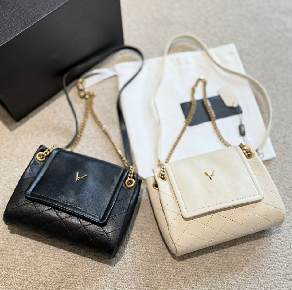 Chain shoulder bag designer nolina crossbody bag Top quality sheepskin flap purse womans mini Chain purse