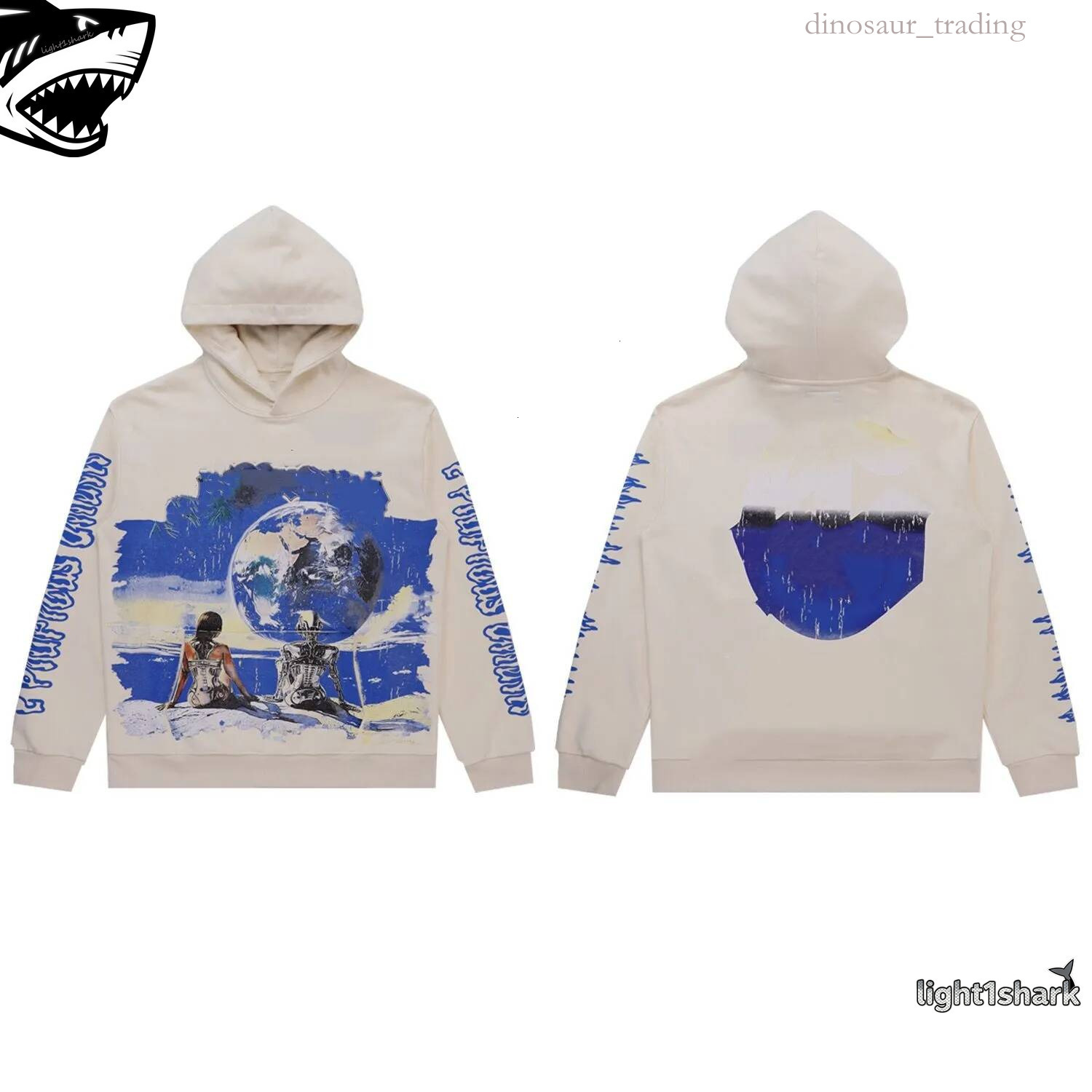 Godspeedful Hoodie Men Women Designer Pullover Godspeeding Y2k Hip Hop Gothic Unisex Casual Skull Letter Graphic Print Long Sleeve Sweatshirt Godspe
