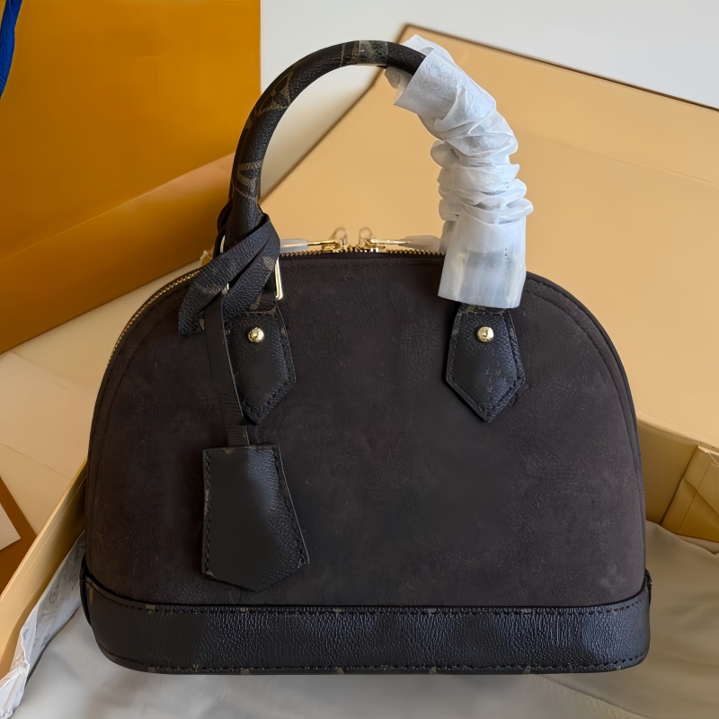 Shell bags retro leather handbags top designer bags high-quality women's bags best-selling crossbody bags classic denim fabric practical should