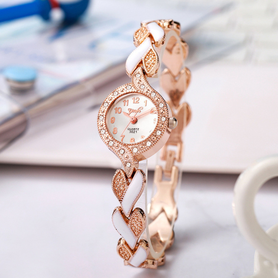 shion Student Bracelet Trendy Rhinestone Internet Celebrity Mechanical Quartz Watch Niche Light ladies quartz Luxury Compac ljh321