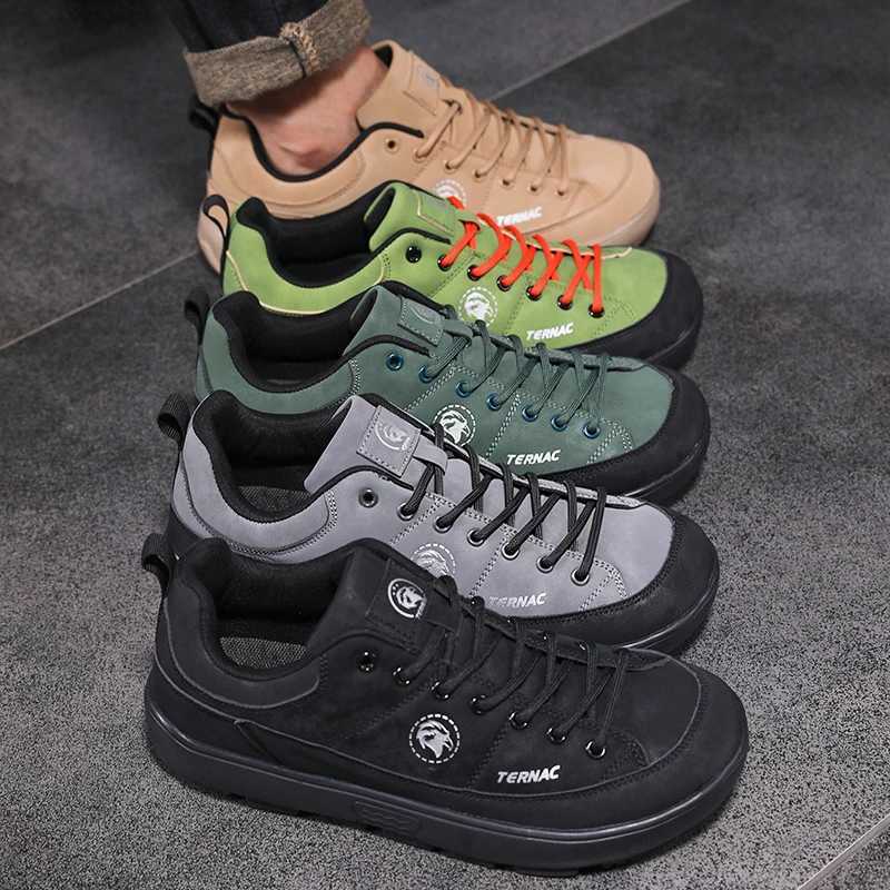 Casual Shoes 2026 New Men Minimalist Barefoot Casual Sneakers Vintage Anti Slip Walking Shoes Zero Drop Outdoor Hiking Trail Running Shoes H261016