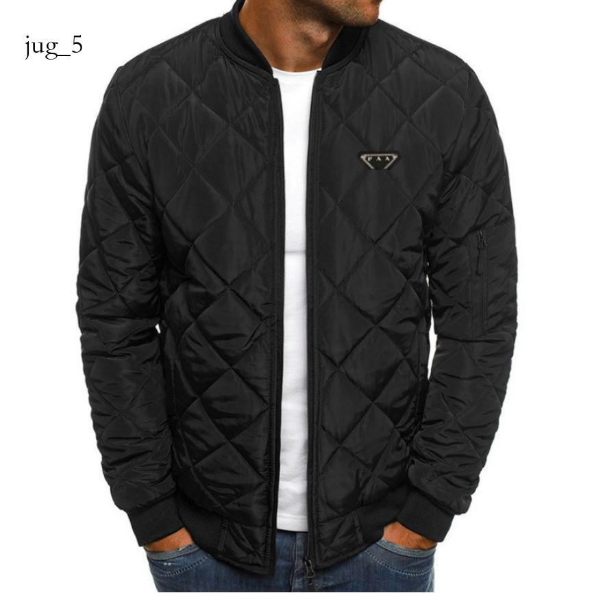 pradmen jacket New 2026 Hotsales High Quality Luxury Designer Winter Embroidered Triangle Brand Logo Fashion Men's Women Cotton Jacket Asian Si