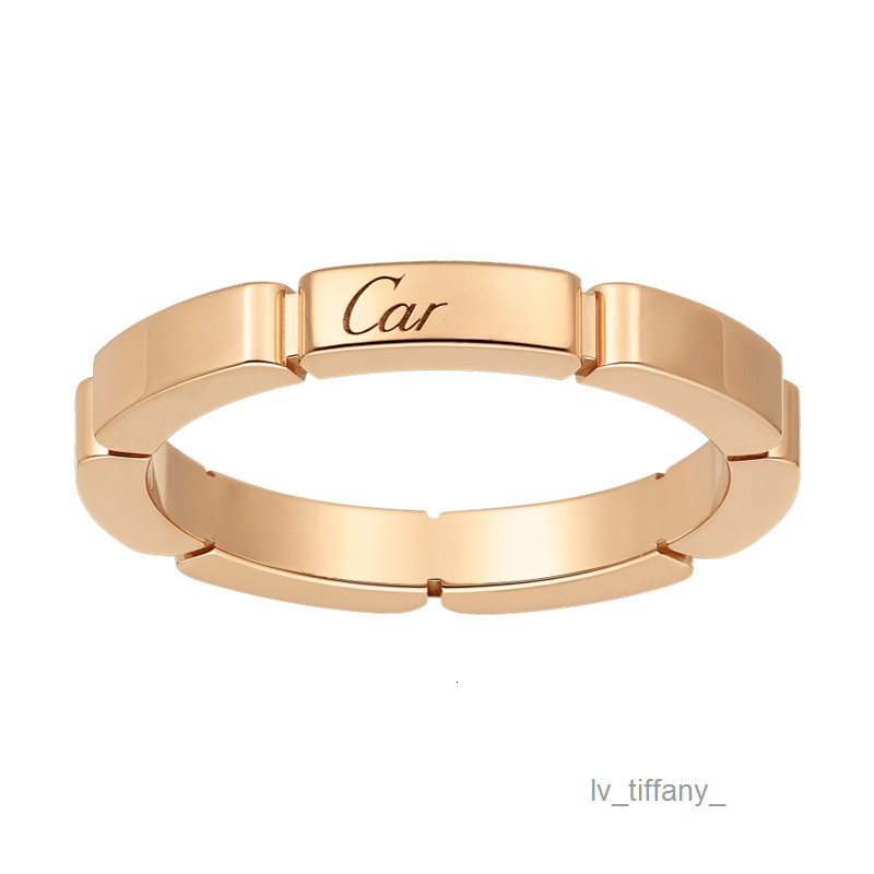 18k rose gold charm classic designer ring for women men luxury full diamond elegant love lovers wedding engagement rings jewelry