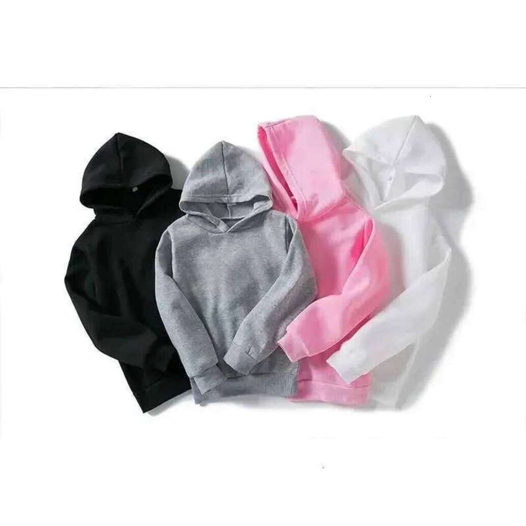 Girls pullover Hoodie Fashion Boy 2026 Spring Autumn Girls Casual Kids Solid Color Hoodies Sweatshirt Ne