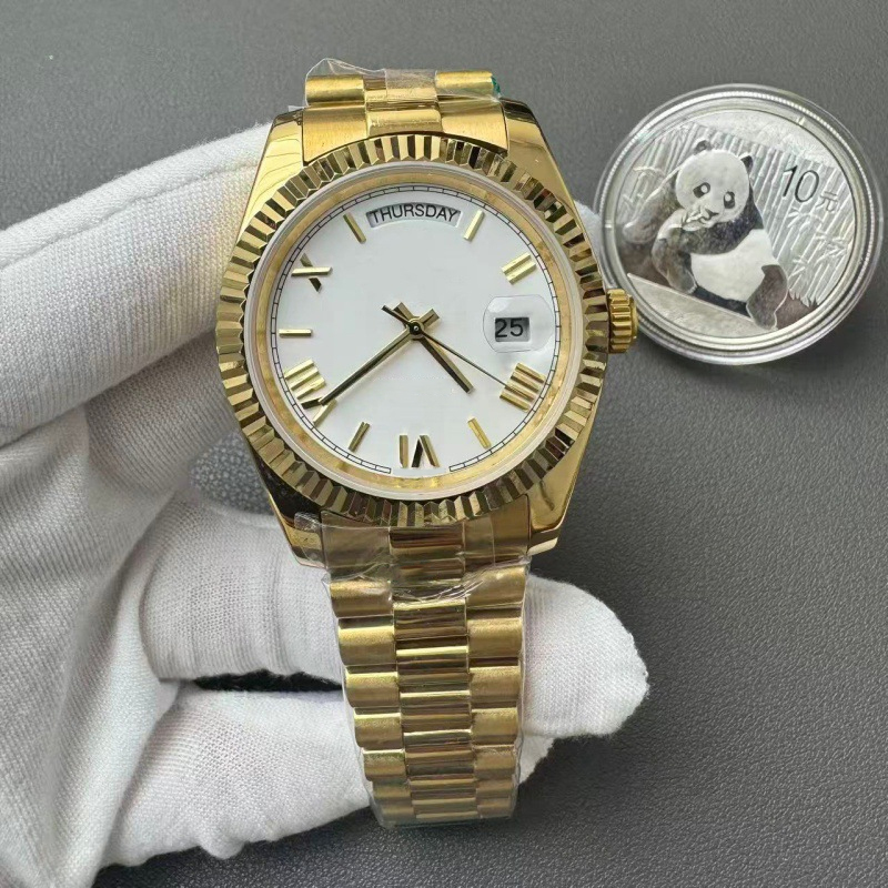 Date Dial Luxury Automatic Mechanical watches - 40mm Designer Stainless Steel Strap Wristwatches With Gift Box