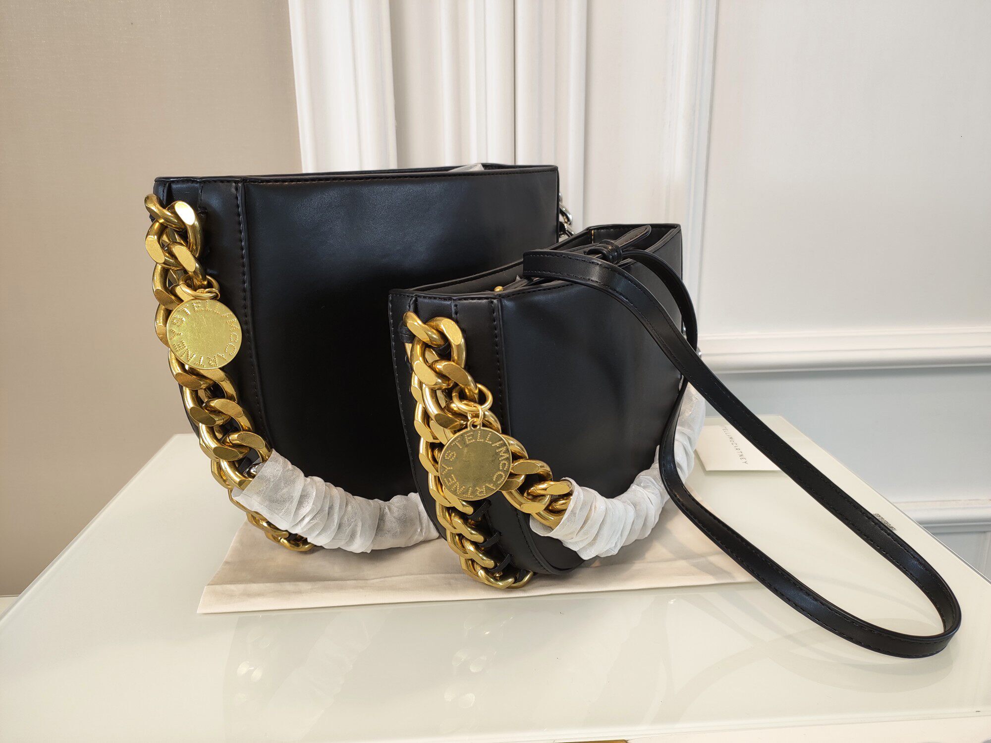 Master Quality Top Luxury designer bag stella mccarteney bag Banquet Queen handbag tote bag Perfect Details chain stella shoulder bags sac wallet Su