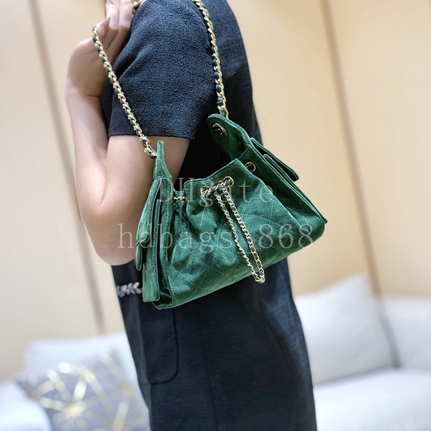 Master quality 25 Mini Handbag Hobo bag Designer Shoulder bag Shopping bags Luxury Suede Leather Tote 22cm With box X700B