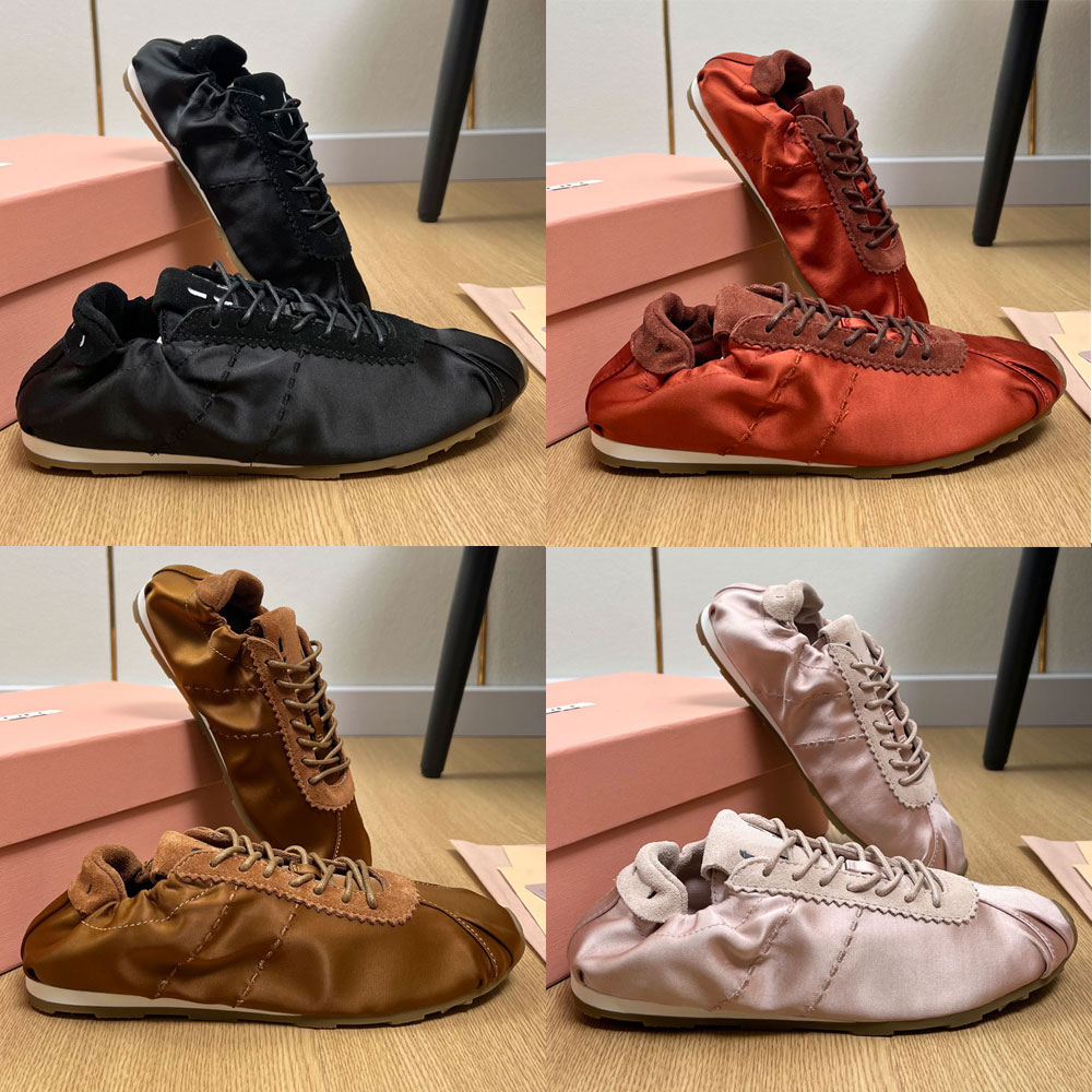 Womens Luxury Designer Sneaker 5E114E Plume Technical Fabric And Suede Sneakers Fashion Brand Sneaker Retro Style Refined Running Shoes Leather Lini
