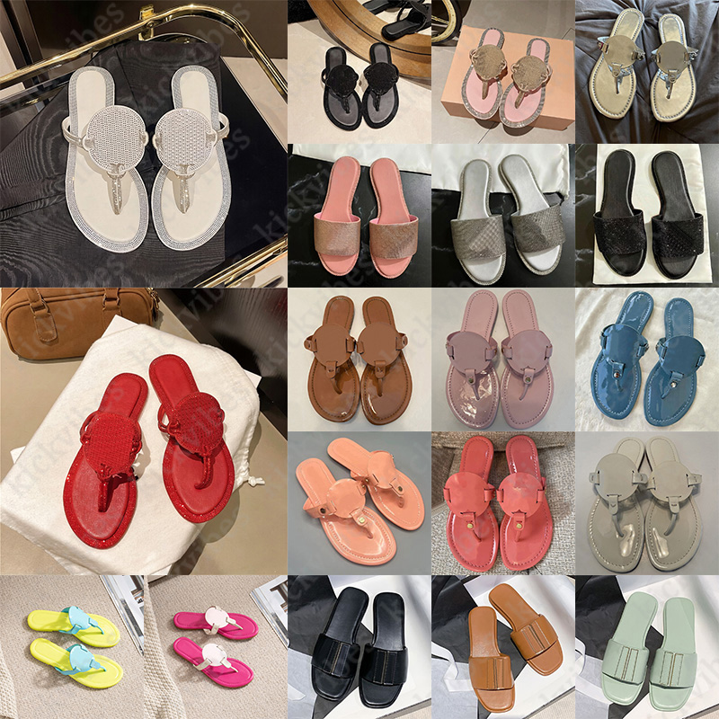 free shipping designer burchsandles sandals women slippers flat slides stylish sliders torly burhly sandals summer beach mules outdoors classic sand