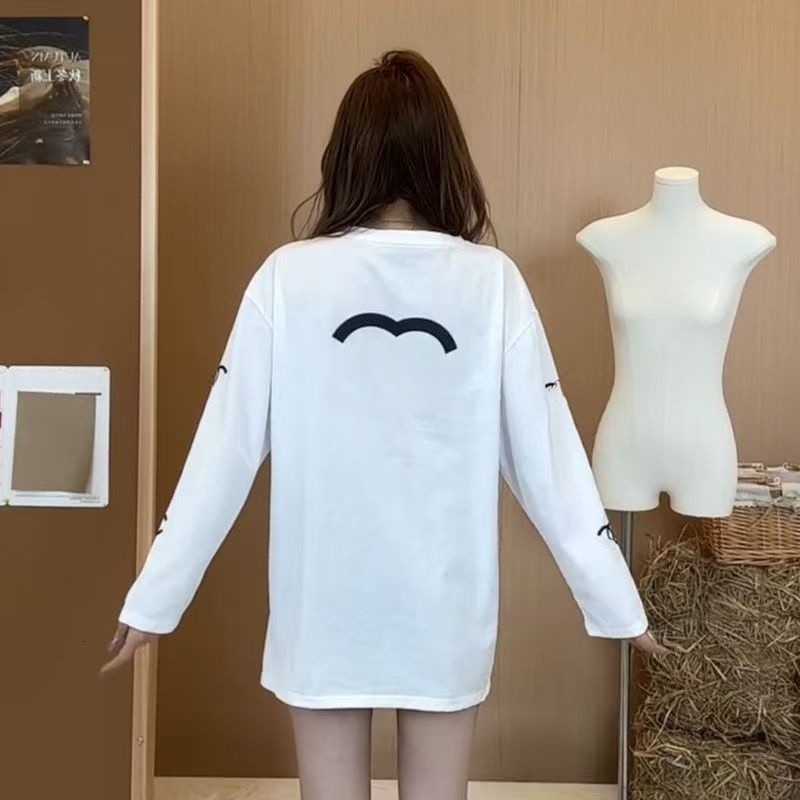 Round neck sweatshirt women designer hoodie womens letter printed graphic sweater casual long sleeved shirt autumn loose pullover coat top