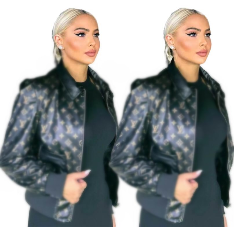 designer jackets Women Leather Jacket High Street Motorcycle Brand Coat Casual Lady Lapel Zipper Clothes women Short PU Jacket