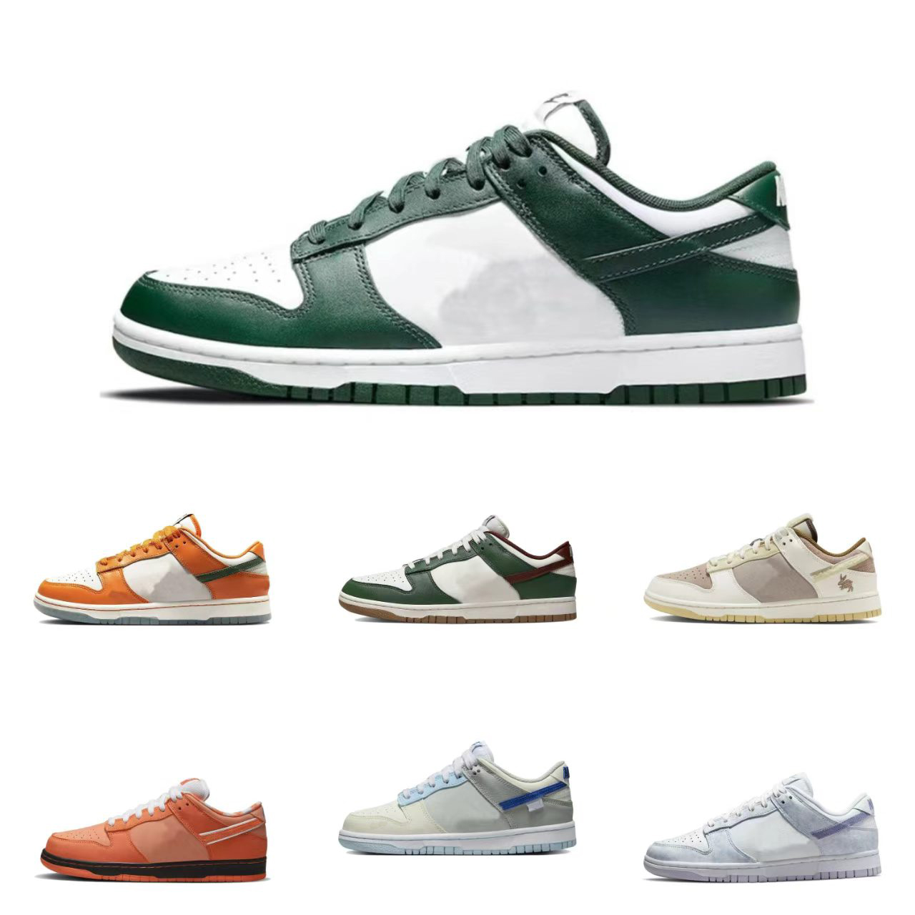 Designer Sneakers Casual Shoes Mens Womens Trainer Low Top Low Top Breathable Wear Resistant Waterproof Milk Blue Black And White Grayish White