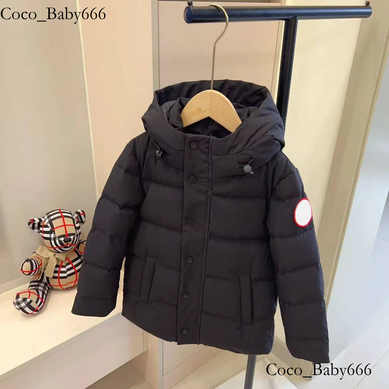 kids coat kid designer jacket 3 14 Years Autumn Winter Kids Black Jackets Children Warm Down Coats For Boys Toddler Girls Outerwear Clothes