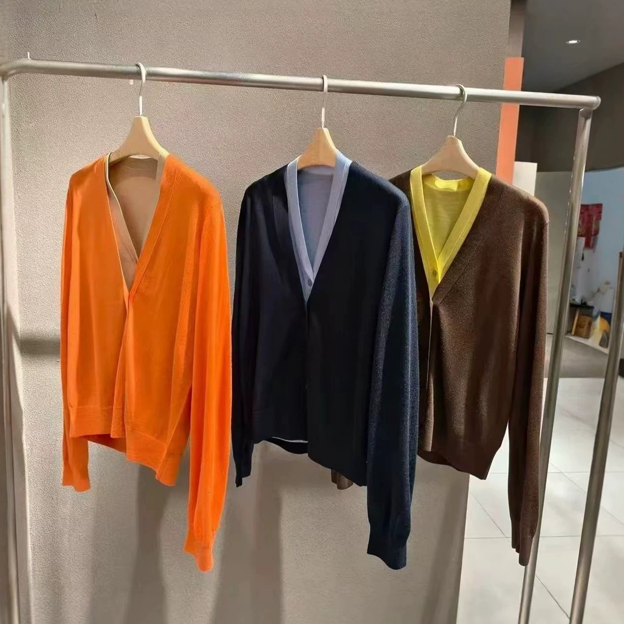 On Sale Items Original Price Spring New Arrivals Women S Knitted Cardigan Vest Two Piece Set Suitable For Work And Casual Luxury