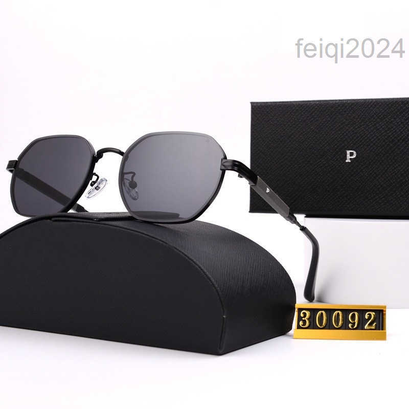 Designer Sunglasses Mens Womens Brand luxury Metal Frame Polarized Classic eyeglasses black vintage summer Outdoor shades eyeglasses with box