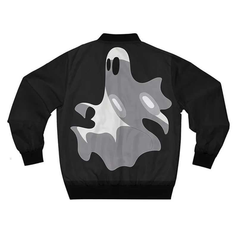 Style American Men's Vintage Jackets Street Skull 3D Printed jacket Spring Autumn Hoodies Men/Women Casual Baseball Uniform Streetwear CoatW261