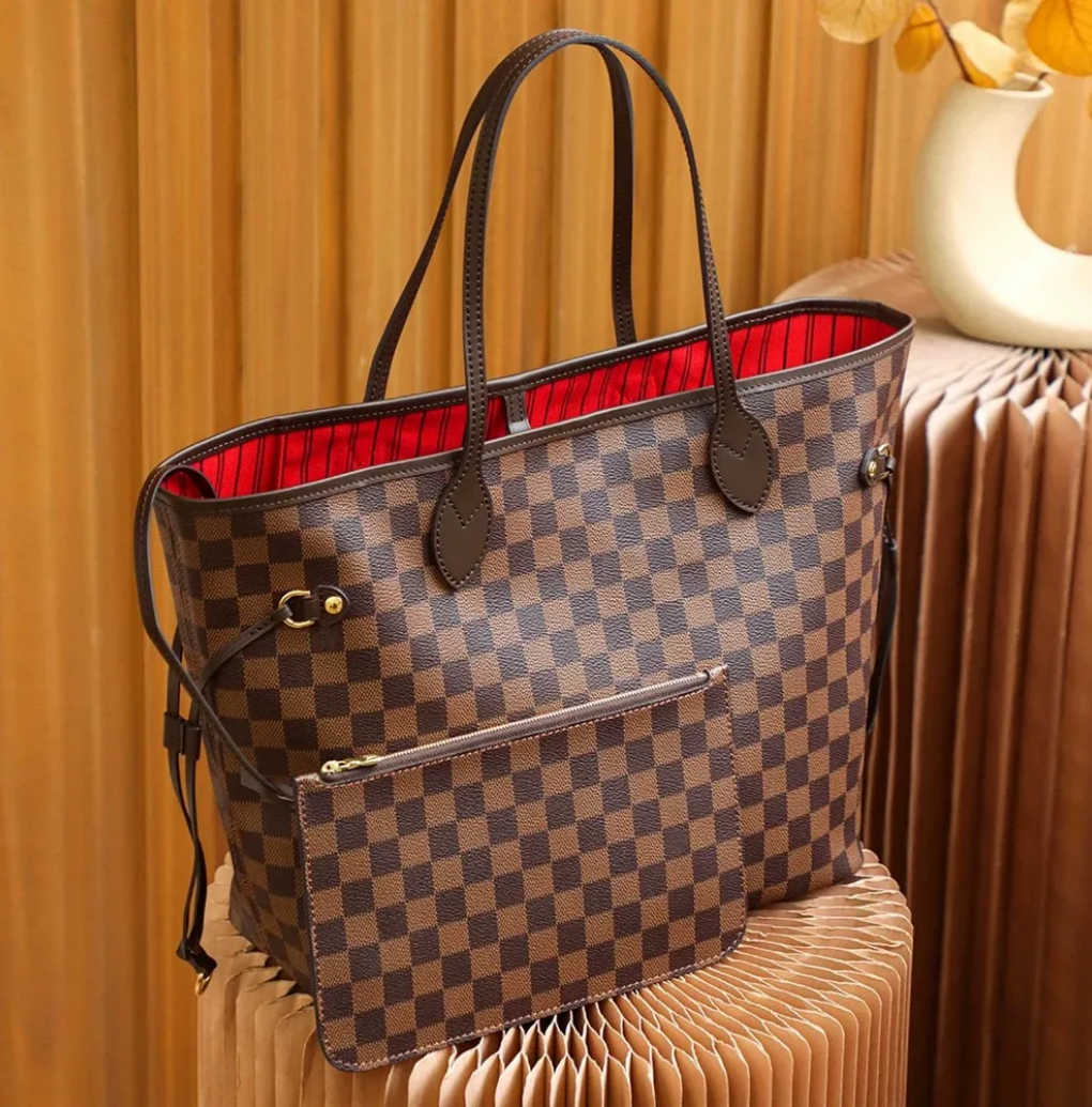 Top quality MM size 40156/M40995 Luxury designer bag Women Cross body brown Flower Handbag Shoulder Bags Composite Lady Clutch Tote Bag Female Coin