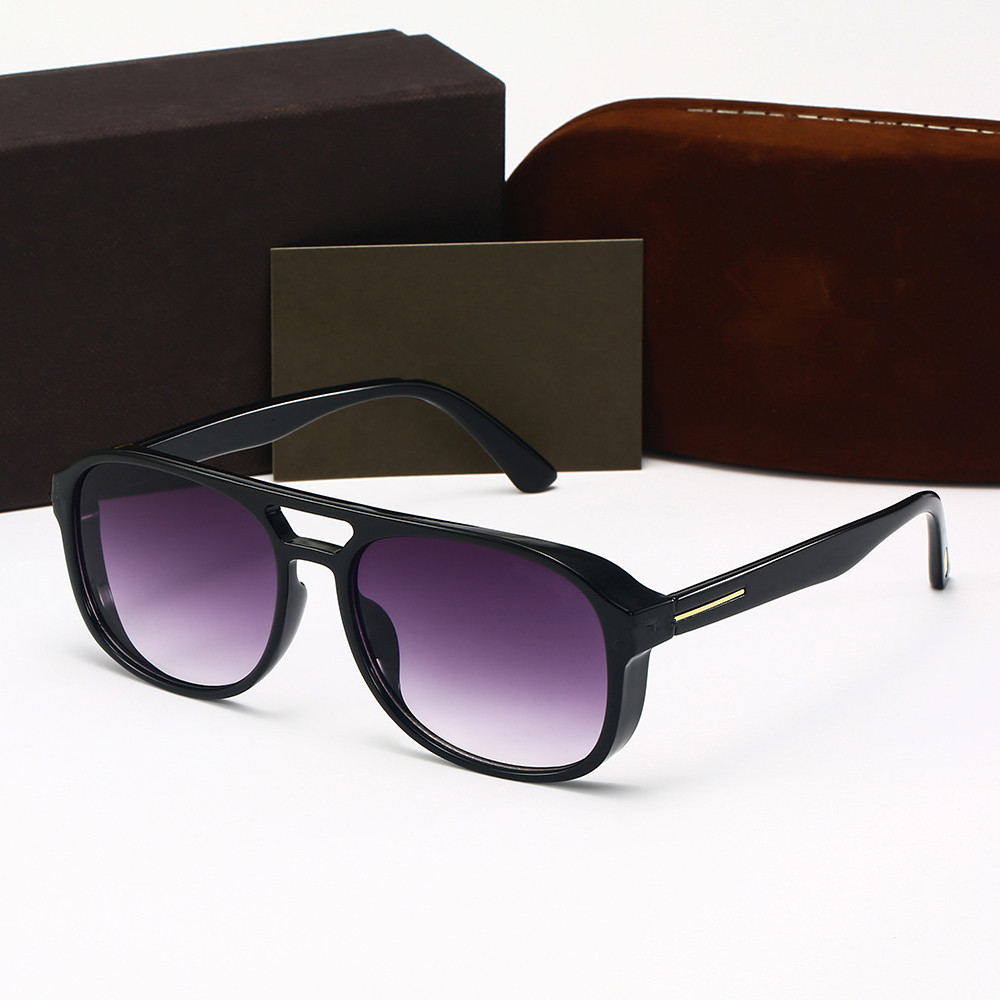 Mens Double Bridge Sunglasses Uv Protection Eyewear Classic Vintage Sunglasses Luxury Designer Sun Glasses For Men Women Travel Shades