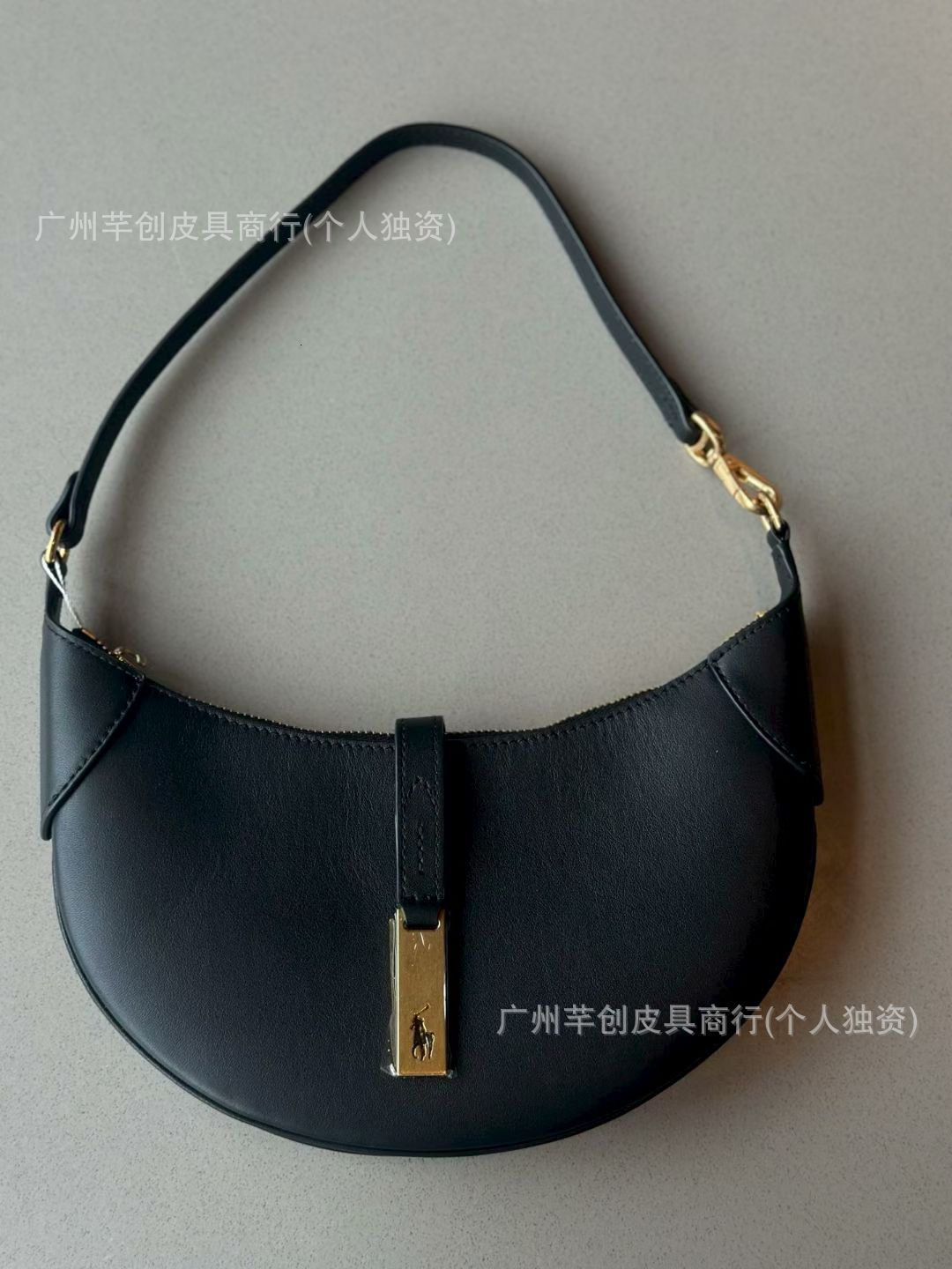 Master Quality Designer Bag Luxury Genuine Leather Polo ID Bag Correct Pony Pattern Handbag Multi Size Shoulder Bag Gift Autumn Winter Fashion Polo