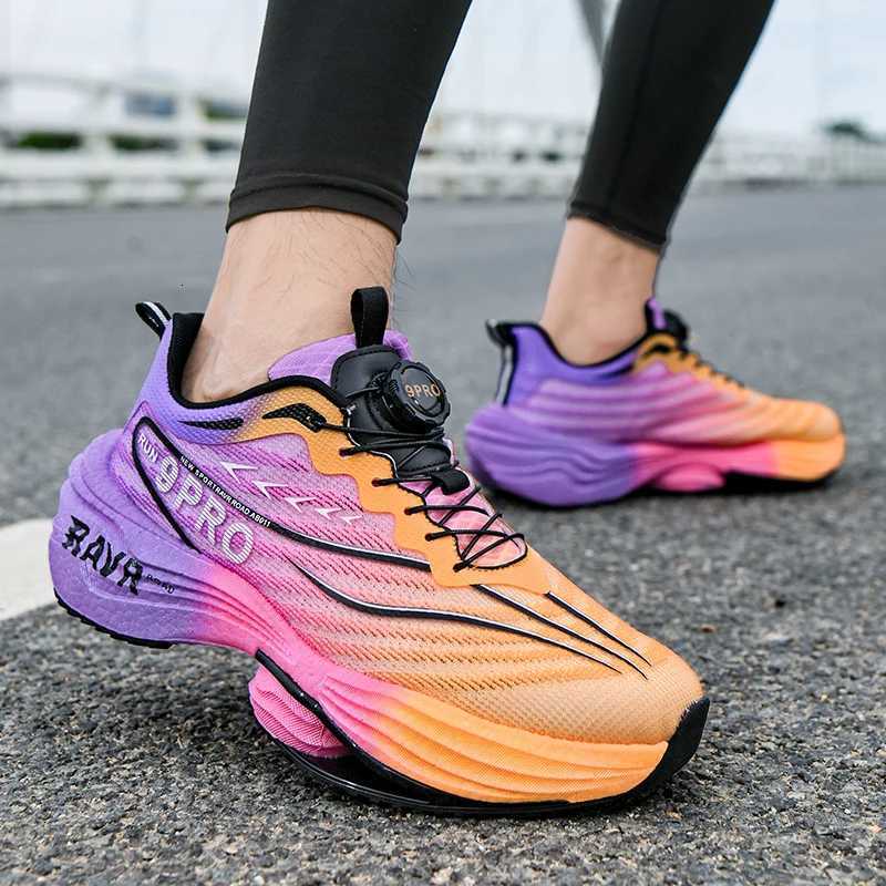 Casual Shoes Running Shoes Carbon Board Speciality Marathon Men Sports Breathable Lightweight Women's Comfortable Athletic Nonskid Sneakers H26