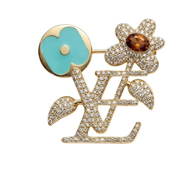 New Flower Brooch For Women Brooch Designer Letter Brooch Pins Luxury Fashion Jewelry Women Men Unisex Gold Broochs Jewelry Accessories Gift