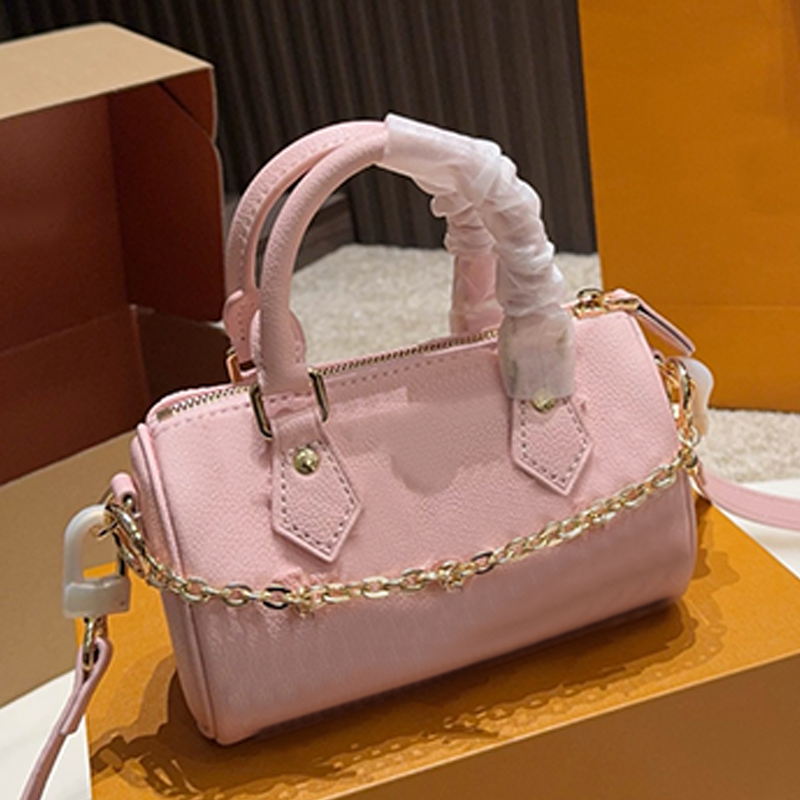 Retro relief pillow bag fashionable chain bag classic monogram bag luxury designer bag women's shoulder bag high-end handbag practical crossbod