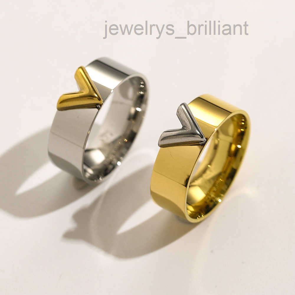 Luxury Designer Ring 28K Gold Plated for Women Men Ring Letter Fashion Rings Wedding Party Gift Jewelry