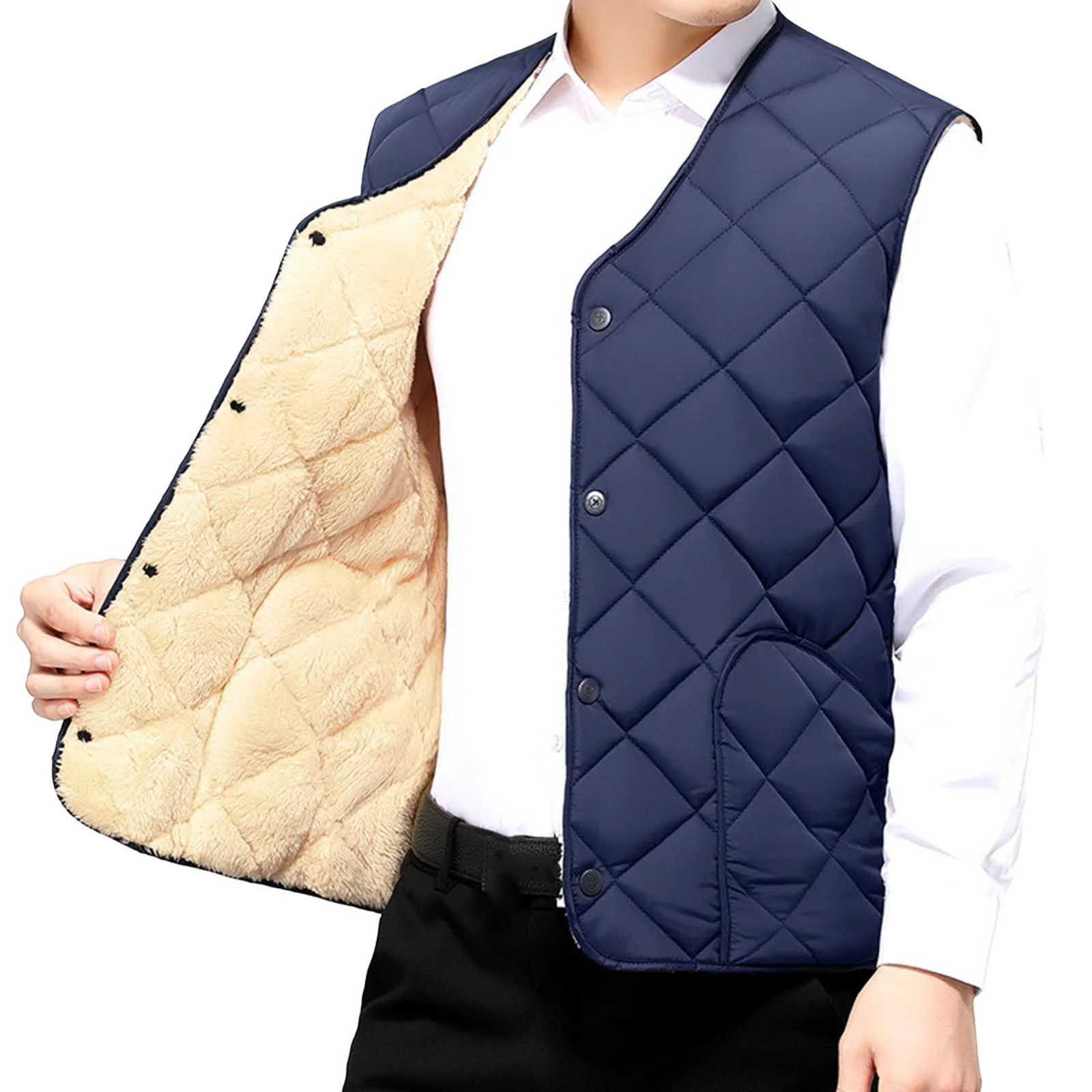 Thin Ultra Light Men's Vests Coat men Duck Down Sleeveless Jacket V Collar White Duck Down Women VestW261017