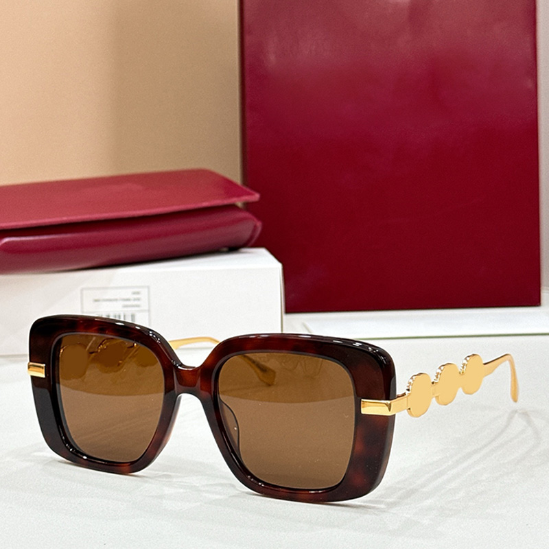 7303 Luxury Womans Designer Square Frame Sunglasses Top Quality Acetate Frame Square Glasses Mens Womens Outdoor Multifunctional Sunglasses UV400 pr
