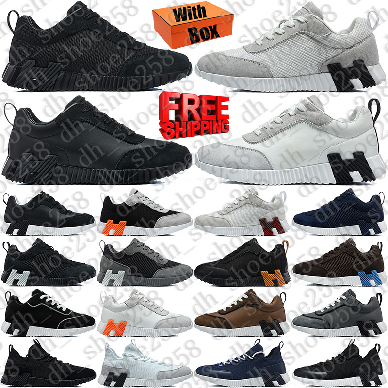 Free Shipping With Box Designer hermemen her hershoes hermebouncing bouncing sneakers Sport Shoes for mens chaussures schuhe scarpe trainers d h gat