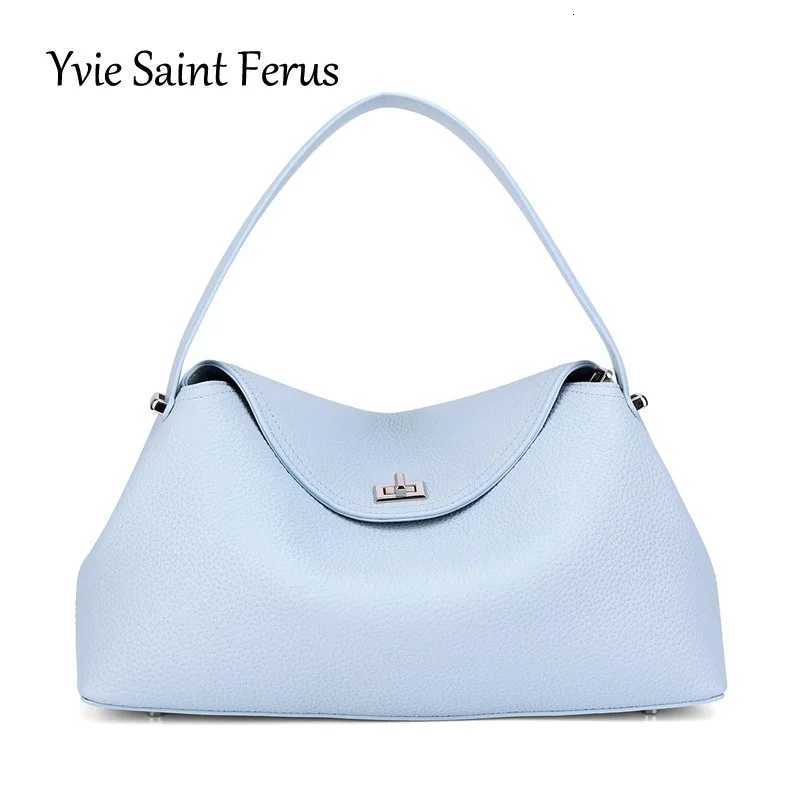 Evening Bags Women Fashionable Designer Handbag Genuine Leather Crossbody Bags Lady High-quality Cowhide Large Capacity Shopping Bag H261016