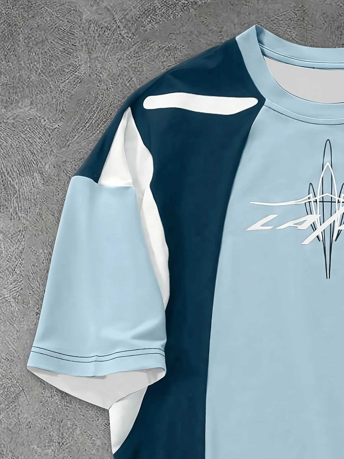 T-Shirts The 2025 Summer Men's New Men's T-Shirt 3D Printed Pattern Digital Baseball Jacket Casual Sportswear Polyester Men's T-Shirt