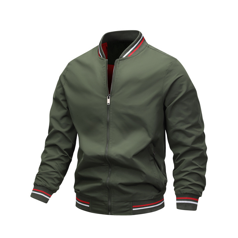 Men Autumn Winter New European American Style Thin Casual Jacket Trendy Fashion Outerwear Soft Lightweight Versatile Daily Street Coat For Men