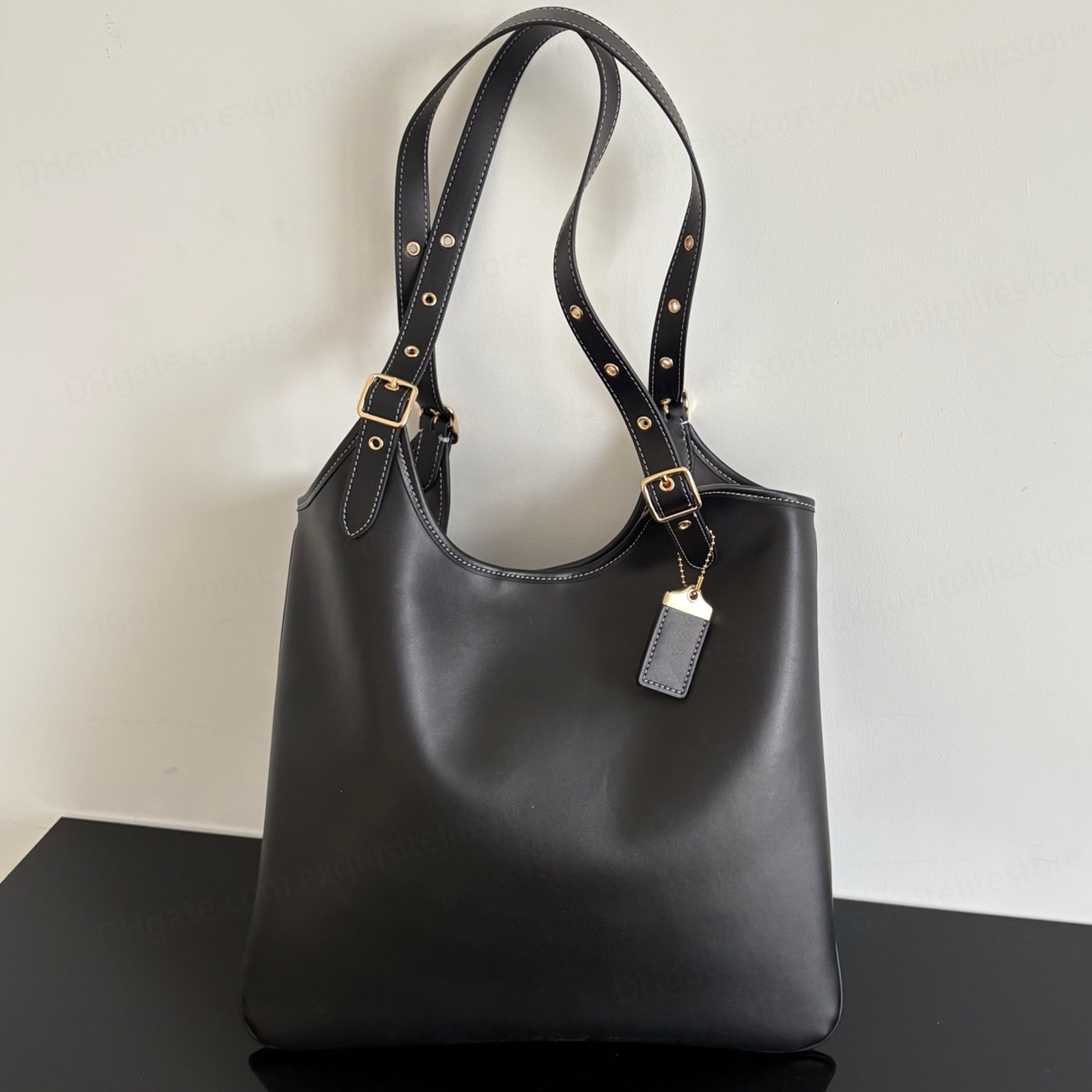 High Quality Reid 36 Tote Bag Luxury Designer Soft Genuine Leather Shoulder Bag Golden Hardware Clutch Bag Zipper Pocket Handbag Women Casual Shoppi