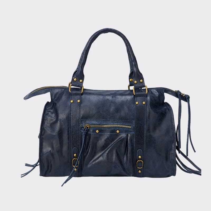 Evening Bags Classic Women's Shoulder Bag Designer Leather Tote Handbag Elegant Crossbody Purse for Daily Use H261016