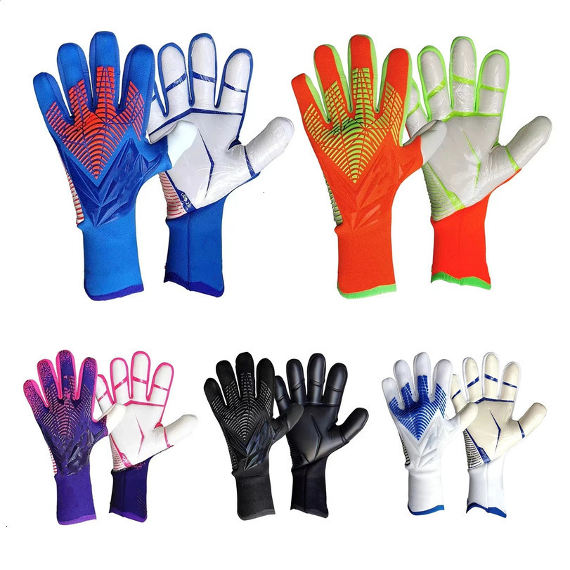 2026 New Outdoor S Adults Goalkeeper Thicken Latex Football Anti Halloween Slip Outdoor Protection Soccer Ren outdoor Goalie Gloves Free Shipping Sh